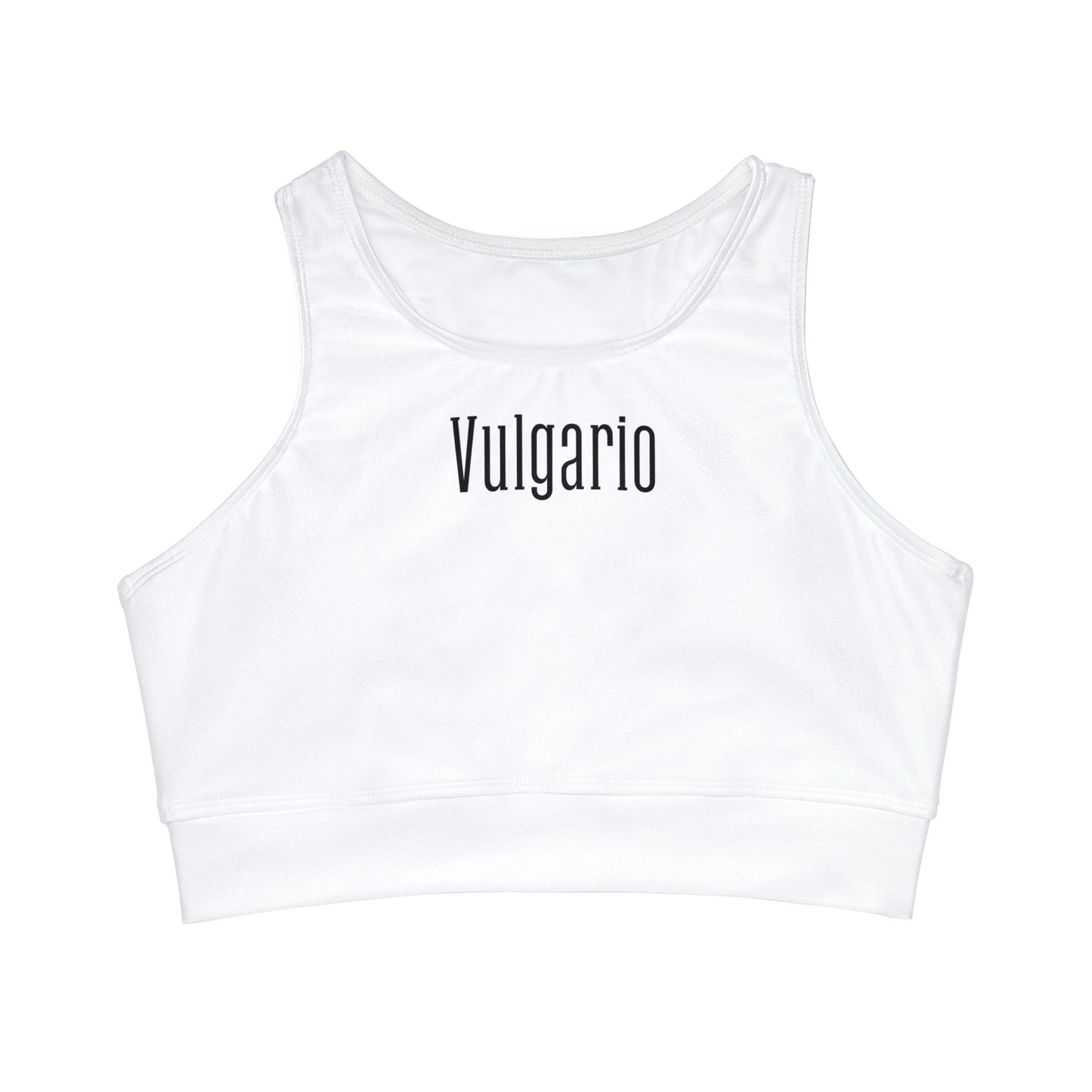 Vulgario Classic Collection: High Neck Crop Bikini Top