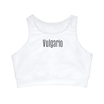 Vulgario Classic Collection: High Neck Crop Bikini Top