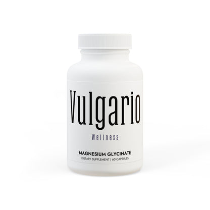 Vulgario Wellness: USA Collection: Magnesium Glycinate Supplement (60 Capsules)