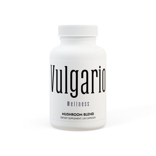 Vulgario Wellness: USA Collection: Mushroom Blend Supplement (60 Capsules)